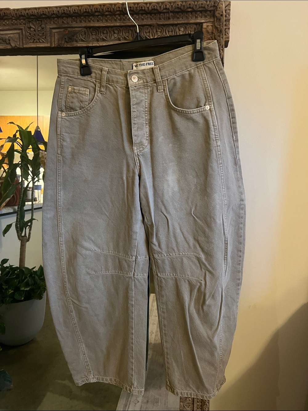 We The Free Good Luck Barrel Jeans